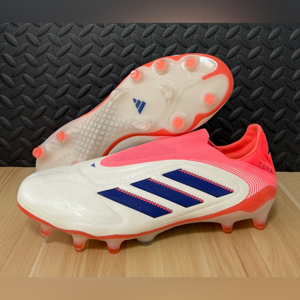 Adidas Copa Pure 3 Elite Laceless FG Coral Blaze Soccer Cleats JS0650 Mens Sz 12